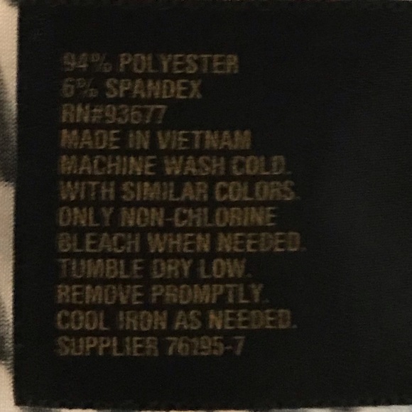 Sleeveless black and white top - Picture 4 of 5